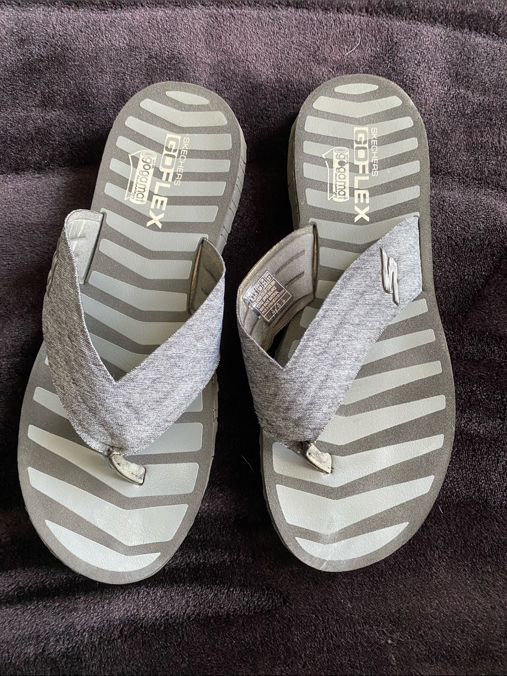 Skechers GoFlex Gogamat Flip Flop Sandals